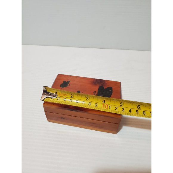 Wooden Keepsake Box, Wooden Chest, Wooden Box, Small Treasure Chest, Woo… - Picture 8 of 10